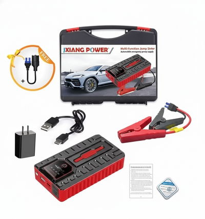 Booster Jumper Starter – Portable Car Battery Jump Starter Power Bank