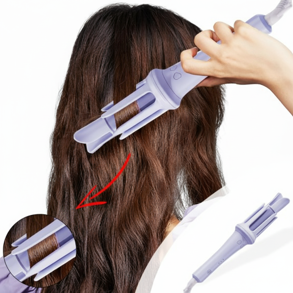 Automatic Hair Curler Stick | Quick, Easy & Tangle-Free Styling