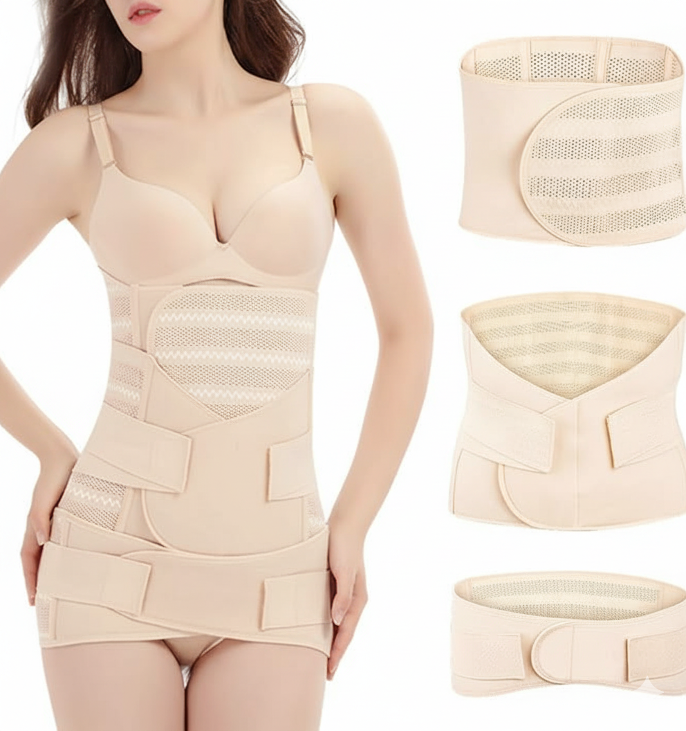 “3-in-1 Abdominal & Back Support Belt – Pain Relief & Posture Correction”