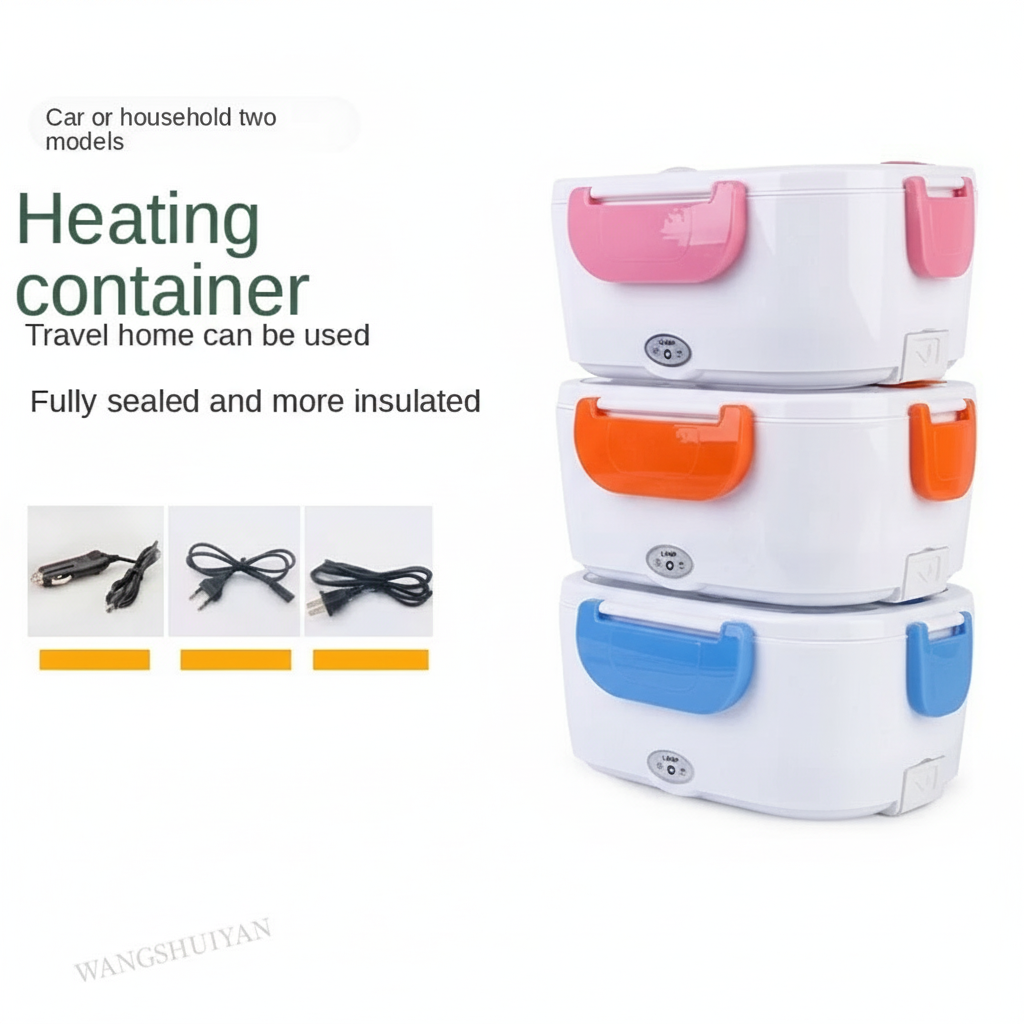 Electric Heating Lunch Box – Portable & Fast Food Warmer