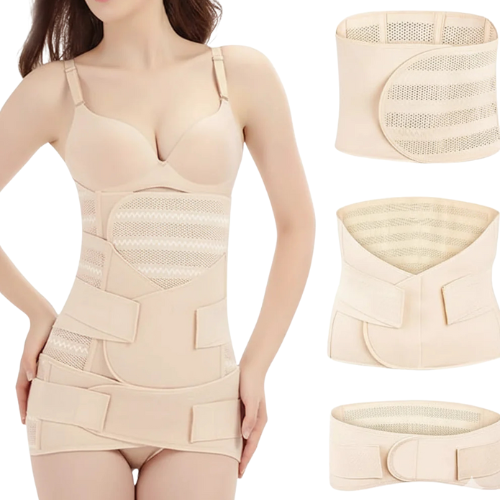 “3-in-1 Abdominal & Back Support Belt – Pain Relief & Posture Correction”