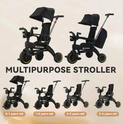Baby Foldable Stroller – Lightweight & Portable Baby Pram for Travel
