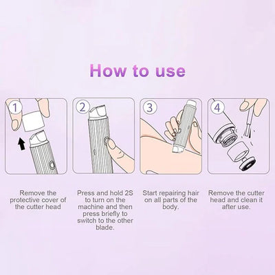 Double Head Electric Shaver – Smooth, Fast & Comfortable Shaving Experience