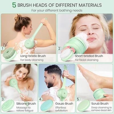 ⚡ Electric Body Brush – Deep Clean & Smooth Skin